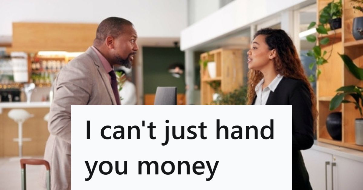 A Hotel Guest Asked For Change So She Could Use The Laundry Machines, But She Didnt Have Any Money To Exchange For The Quarters, And She Got Upset That It Couldnt Be Charged To Her Room Upset hotel guest