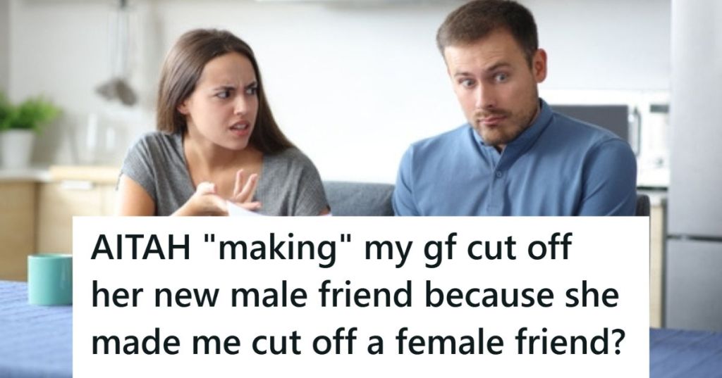 Couple arguing