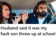 Mom Accidently Gave Her Son A Dirty Water Bottle For School And It Got Him Sick, But When She Asked Her Husband Why It Was Dirty, He Freaked Out On Her