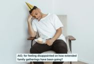 Guy Looks Forward To Extended Family Gatherings Every Year, But Now His Grandfather Is Gone, The Events Are Either Unpredictable Or Downright Disappointing
