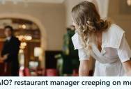 Server Gives Her Number To A Manager Thinking It’s For Work, But He Starts Texting Her Personal Questions And Offering To Come To Her Home