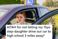 He Taught His Daughter How To Drive, And Now His Wife Wants To Let Her Drive To School, But He Doesn’t Think She Has Enough Experience