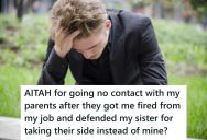 His Mother Is Very Overbearing And Actually Got Him Fired From A Job, So He Is Cutting Her Out Of Her Life Even Though He Feels Very Guilty