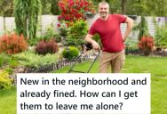 They Moved Into A New House With An HOA,  And Immediately Got A Violation Notice Saying There Were Too Many Weeds