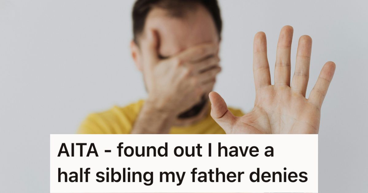 Man covering his face and gesturing "stop"