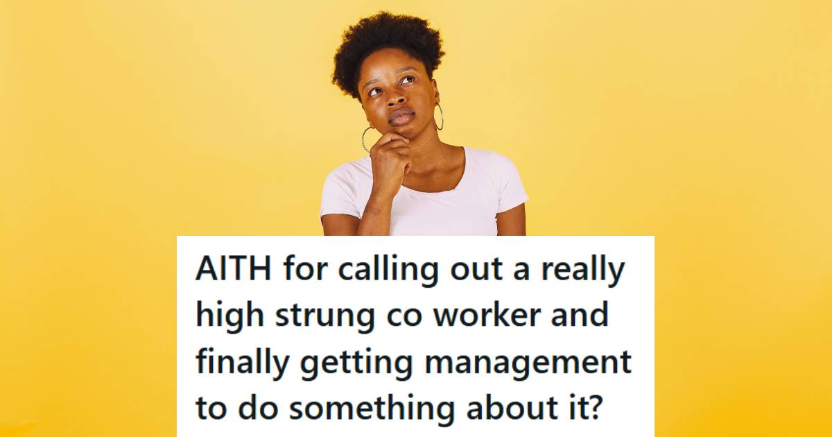 Woman thinking about if yelling at her coworker was wrong