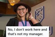 Kiosk Worker Tried To Explain That She Didn’t Work For The Store, But A Customer Refused To Believe Her And Kept Demanding She Unlock A Case