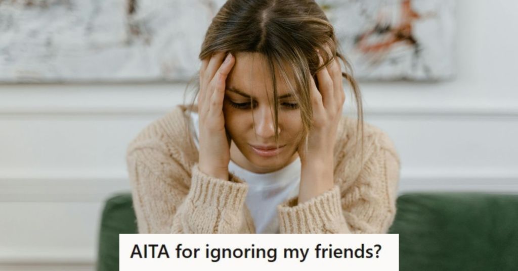 Woman in brown cardigan