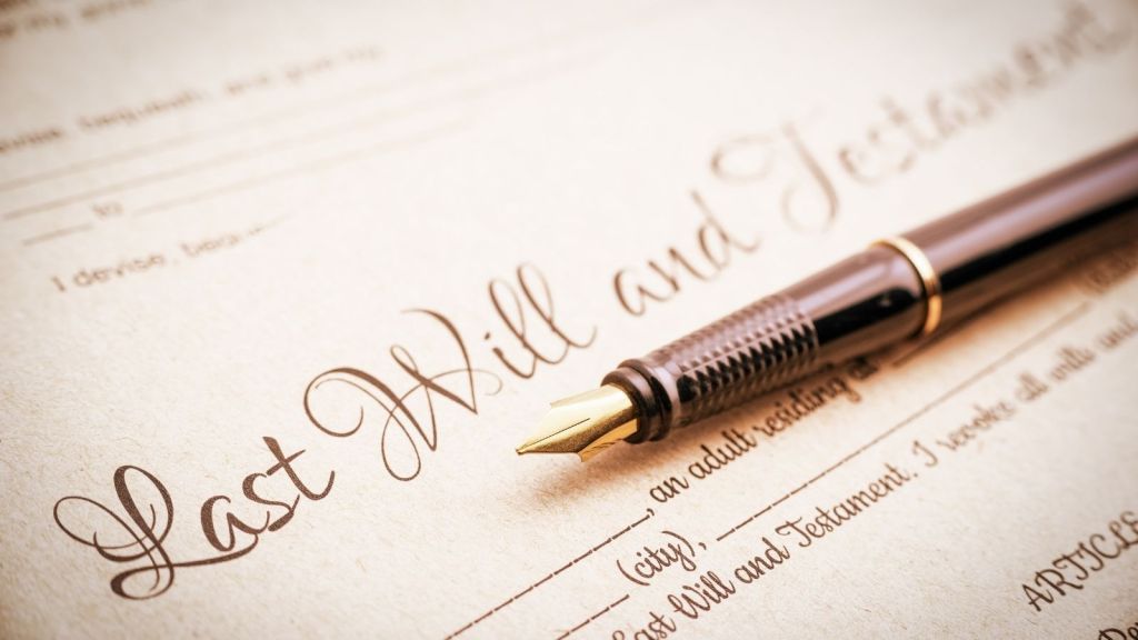 image of last will and testament