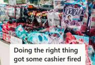 Customer Went Back To Pay For An Item The Cashier Forgot To Ring Up, But It Led To Management Firing The Cashier And Now He Feels Responsible For What Happened
