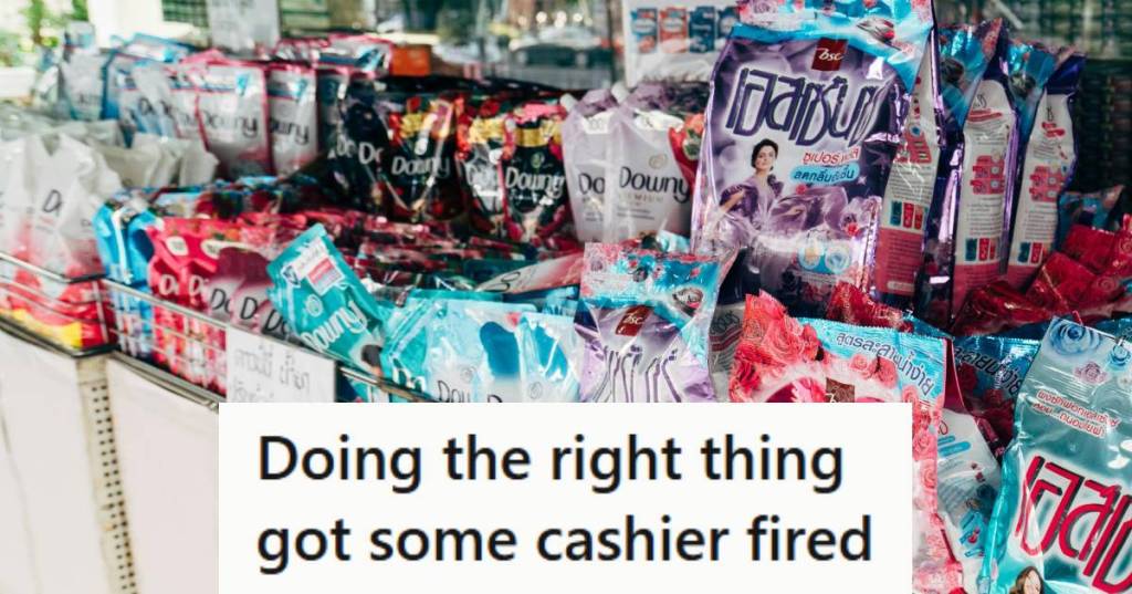 Laundry soap for sale at the grocery store