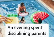 A Large Group Of Guests Checked Into The Hotel And Immediately Started Causing Problems, With The Parents Even Encouraging Kids To Act Unsafely In The Pool
