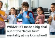 A Parent Found Out That Her Kid’s School Always Had Girls Line Up First And Boys Had To Wait, Which She Thinks Is Wrong, So She Is Thinking About Complaining To The Principal