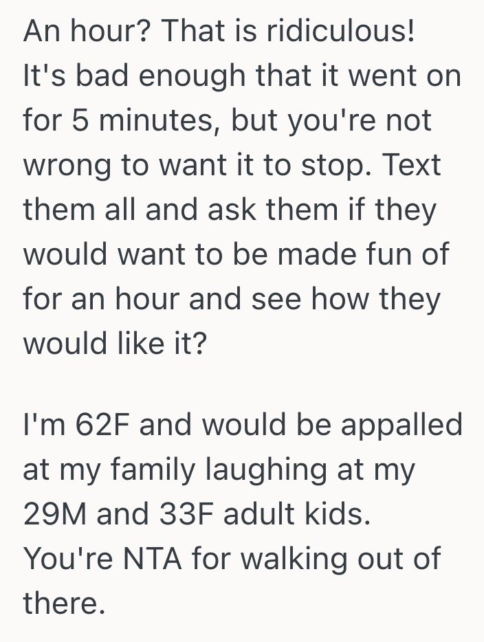 Final Reddit comment