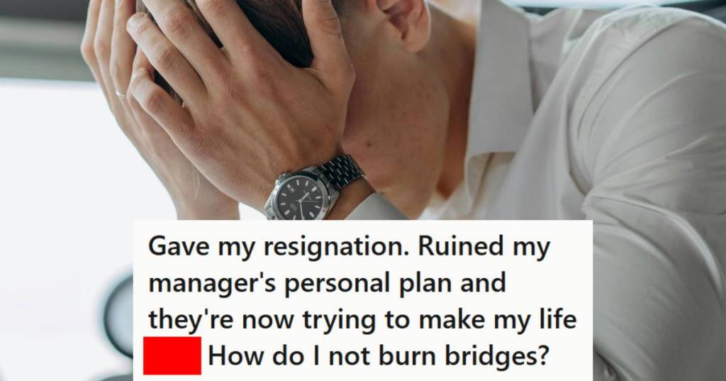 Man holding his head because he's stressed over his job