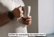 Woman Prioritizes Her Fitness By Tracking Food, Calories And Macros In A Journal, But Her Out Of Shape Supervisor Makes Fun Of Her And Tries to Sabotage Her Diet