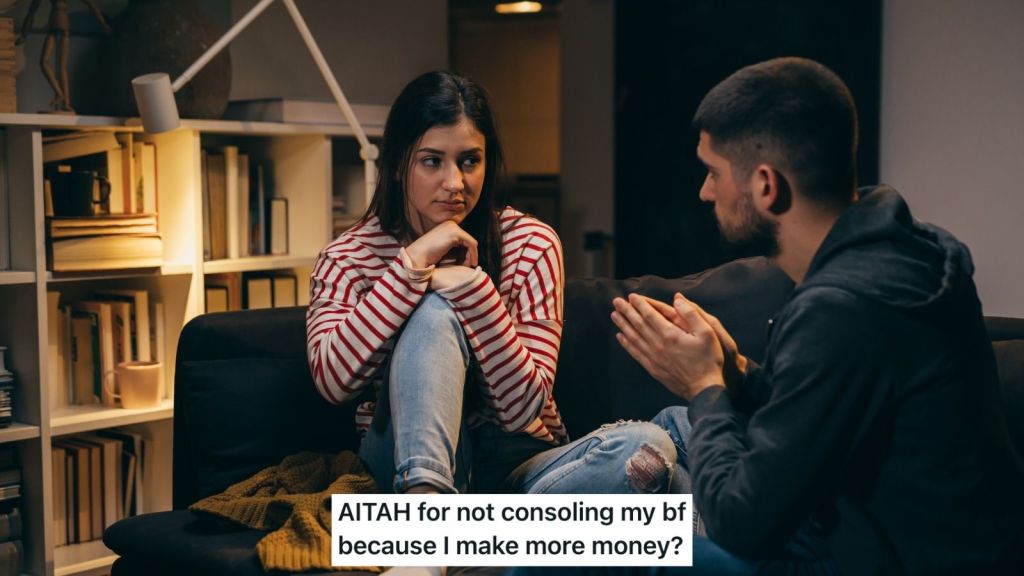 couple disagreeing