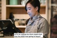 Retail Worker Is Upset When Her Manager Leaves Her Alone At Work, So She Tells The Supervisor How Uncomfortable This Makes Her Feel
