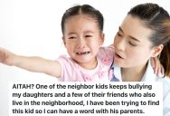 Neighborhood Bully Throws An Orange At Little Girl’s Face, So The Girl’s Mom Tracks Down The Bully’s Parents
