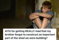Two Brothers Repair Their Neighbor’s Shed, But They Accidentally Seal Up Their Exit And Have No Way To Get Out
