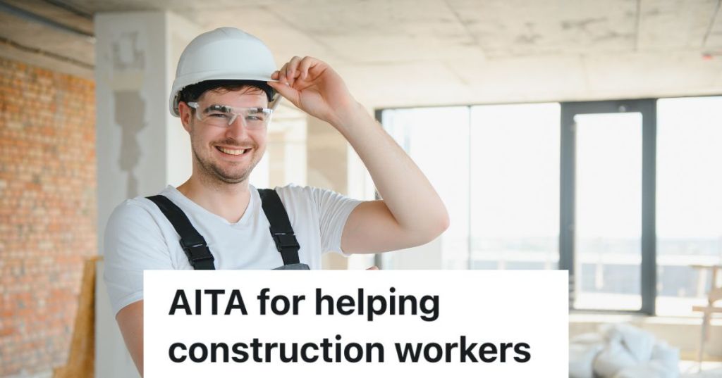 smiling man in a white hardhat