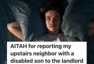 Teenage Girl Woke Up At 3AM To Loud Sounds Coming From The Apartment Upstairs, So She Banged On The Ceiling And Called The Police