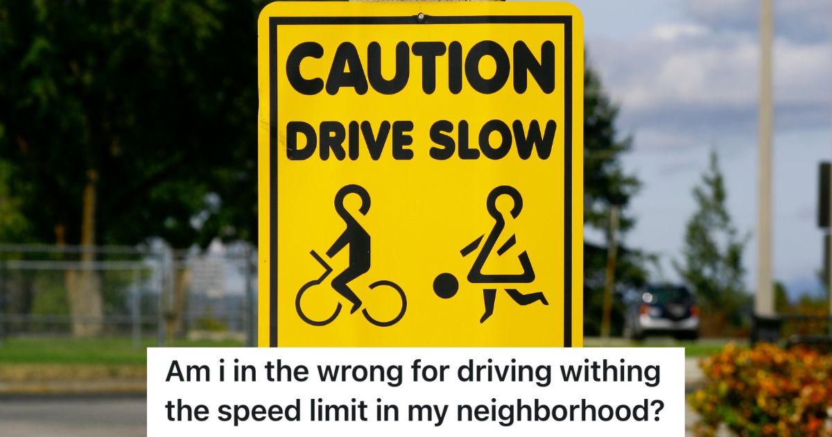 yellow sign that reads "caution drive slow"