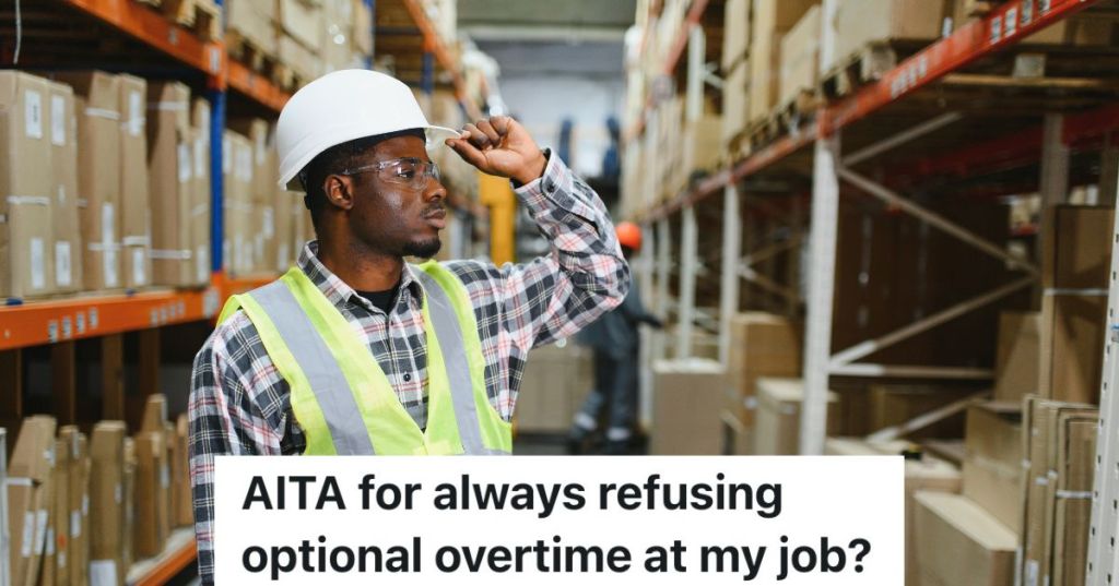 man working in a warehouse