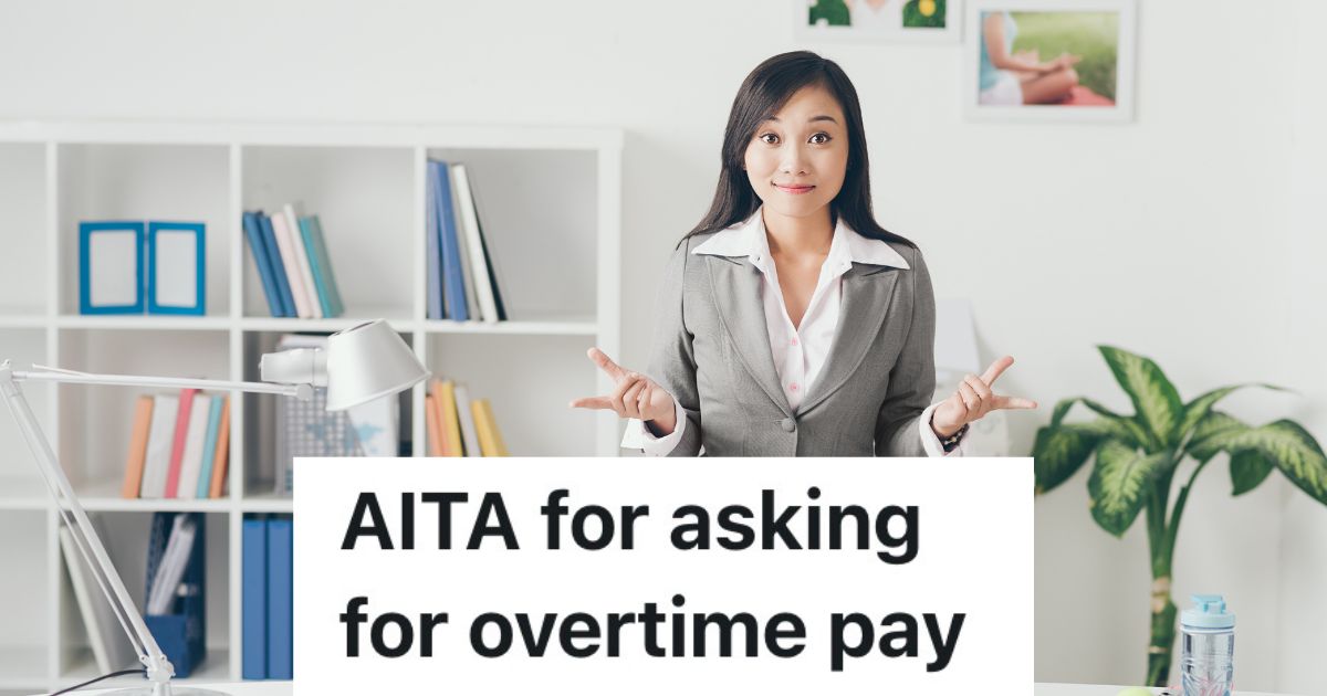 CEO Asks Employee To Do An Extra Task On Top Of Her Regular Work, So Shes Thinking About Checking To See If Shell Get Paid For Working Overtime businesswoman shrugging in her office