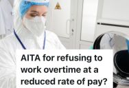 Hospital Higher Ups Decide They Need To Cut Costs, So They Try To Talk Some Of The Employees Into Working Overtime Without Getting Paid
