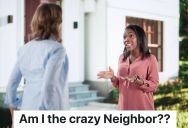 Woman’s Neighbor Invites Her Over For A Cookout, But She Declines Because She Doesn’t Feel Like Socializing With Strangers And Thinks The Neighbor Is Spying On Her