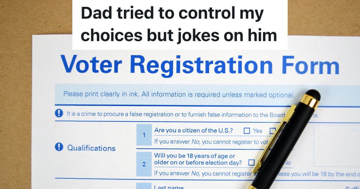 voter registration form