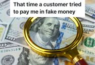 Customer Tried To Pay For Her Pizza With A Fake $100 Bill, But The Manager Clocked It And Refused To Give Her The Pizza