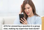 Group Captain Answers A Question From A Group Member Incorrectly, But He Gets Really Upset When The Second In Command Corrects Him