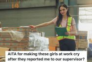 Warehouse Employee Hears Older Coworkers Complaining About Her And Spreading Rumors, So She Tells The Supervisor