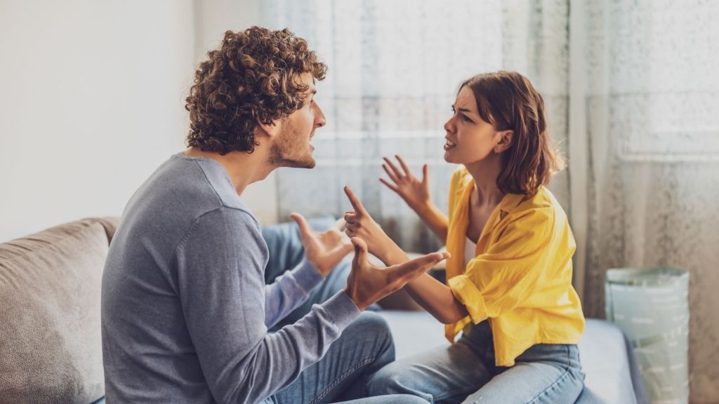 couple arguing