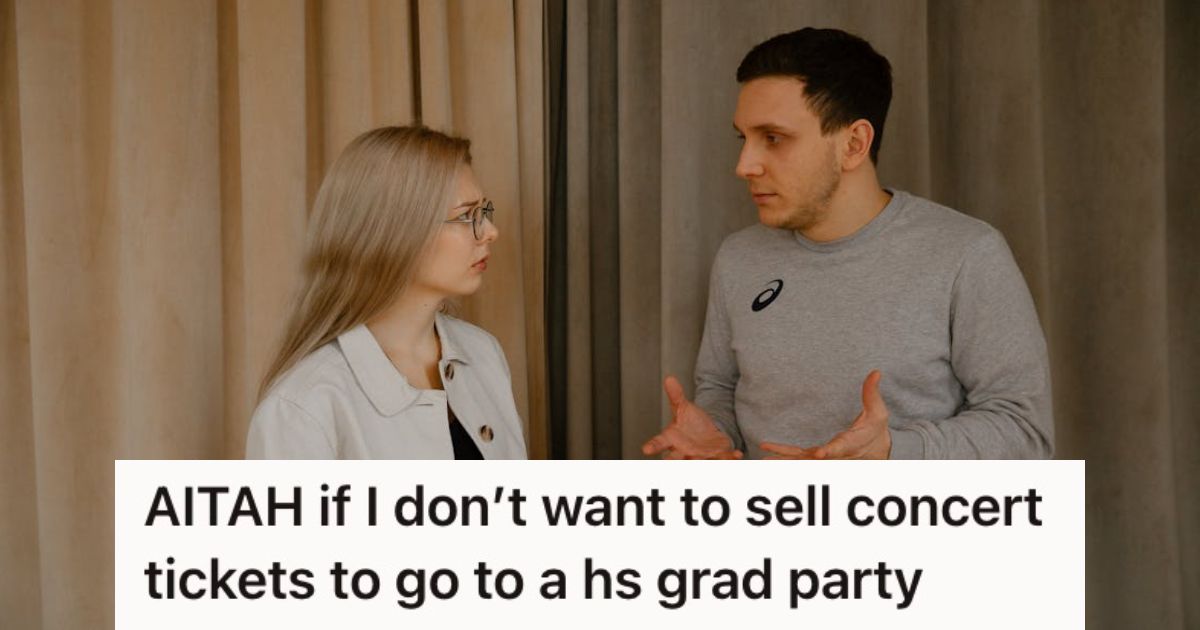 Man and woman arguing