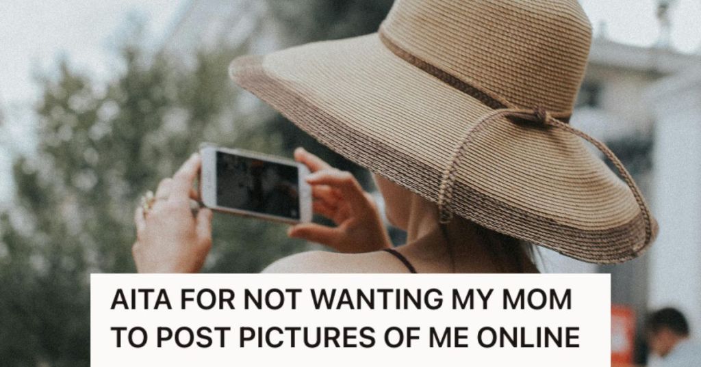 Woman taking a picture using her phone