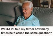 Man Noticed His Father Spending Hours Watching Reels And Repeating Conversations, But He Struggled To Address It Without Upsetting Him