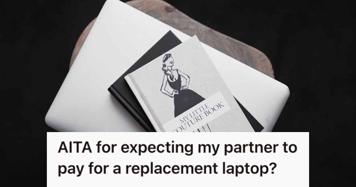Books placed on top of a laptop