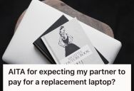 Man Kept Reminding His Girlfriend To Stop Putting Things On His Laptop, But She Never Listened And Continued Doing It Until The Screen Eventually Broke