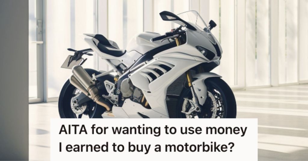 A brand new motirbike