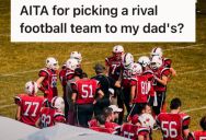 Man Supported A Rival Football Team Because Of A Charitable Act, But His Dad Took It Personally And Ignored Him For Not Choosing The “Family Team”
