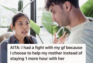 Man Agreed To Help His Mother With A Last-Minute Driving Errand, But He Ended Up Fighting With His Girlfriend Over Timing And Priorities