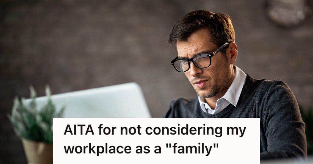 Man focusing on work