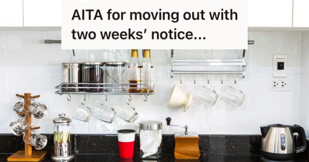 Kitchen counter with some kitchenware