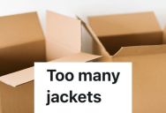Woman’s Boyfriend Kept Accumulating Jackets He Never Wore, So When They Broke Up, She Donated Them All To A Charity Store