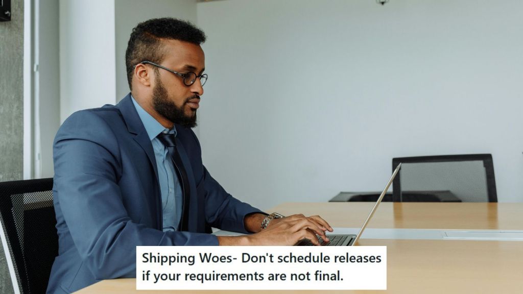 Man working on a desk