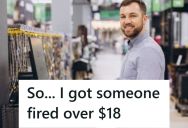 He Was Charged $18 For Using A Cart At The Store, So When He Complained And Demanded A Refund, The Worker’s Manager Fired Him