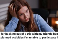 A High School Senior’s Friends Want To Spend Their Planned New York City Trip Partying And Going To Clubs, But She’s Not Into It And She Wants To Back Out